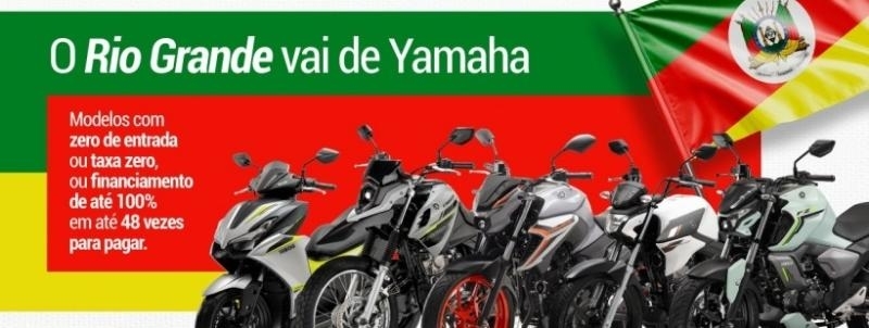O RIO GRANDE VAI DE YAMAHA!  - Moto Sport Erechim/RS