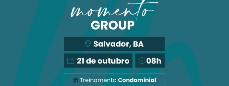 Evento: Treinamento Condominial Group - EXCLUSIVO PARA CLIENTES GROUP