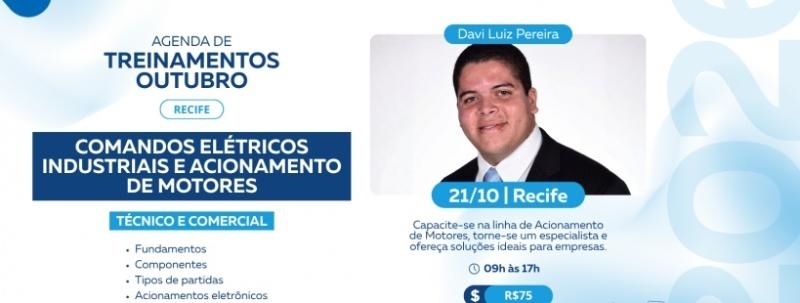 Evento: Comandos Elétricos Industriais e Acionamento de Motores