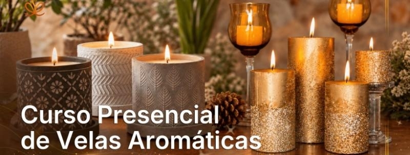 Evento: Curso Presencial em GOV. VALADARES - Velas Aromáticas e Decorativas