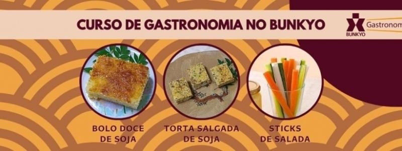 Curso de Gastronomia Bunkyo - Bolo e Torta de Soja