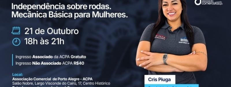 Independência sobre rodas | Mecânica Básica para Mulheres
