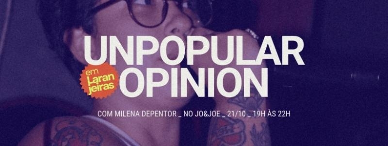 Evento: Tragos y Ideas- Unpopular Opinion