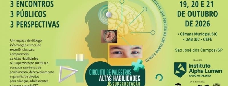 Circuito de Palestras Altas Habilidades e Superdotação