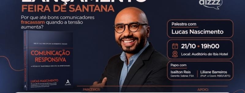 Lançamento Livro COMUNICAÇÃO RESPONSIVA, Prof. Lucas Nascimento