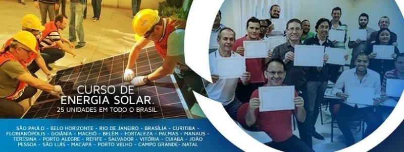 Curso de Energia Solar em Belém nos dias 09/09 e 10/09/2026
