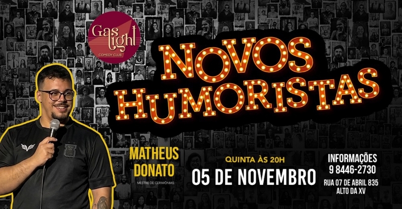 NOVOS HUMORISTAS COM MATHEUS DONATO