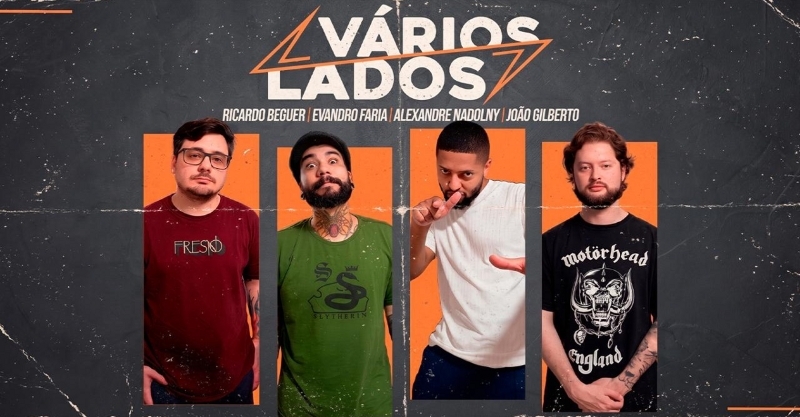 VÁRIOS LADOS COM RICARDO BERGUER, EVANDRO FARIA, JOÃO GILGERTO E ALEXANDRE NADOLNY