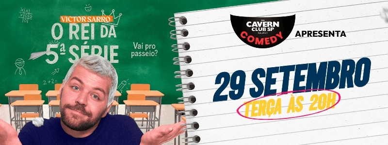Evento: Victor Sarro | São Paulo | 29/09/2026