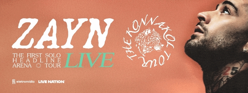 Evento: Zayn - São Paulo - 10/10/2026 - Venda Geral