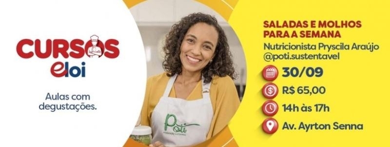Evento: SALADAS E MOLHOS PARA SEMANA