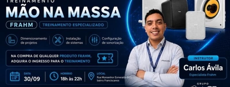 Evento: TREINAMENTO MÃO NA MASSA FRAHM! JUAZEIRO