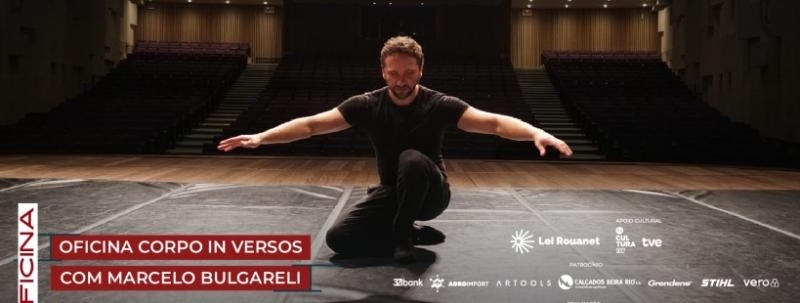 Workshop: CORPO IN-VERSOS: a ação e o ritmo - Com Marcelo Bulgareli