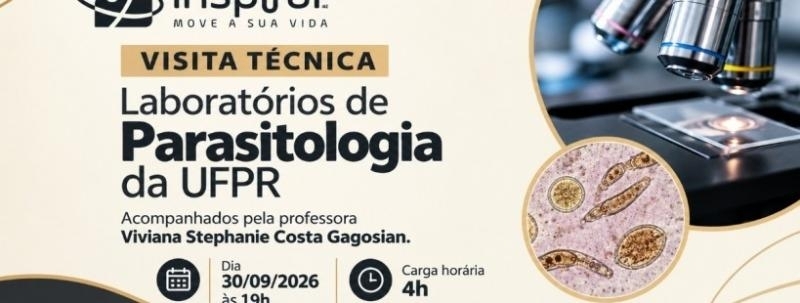 Evento: 30/09 - Visita aos laboratórios de parasitologia da UFPR