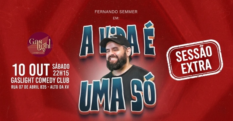 Evento: A VIDA É UMA SÓ COM FERNANDO SEMMER