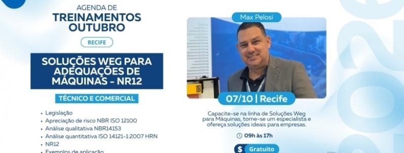 Soluções WEG para Adequações de Máquinas - NR12