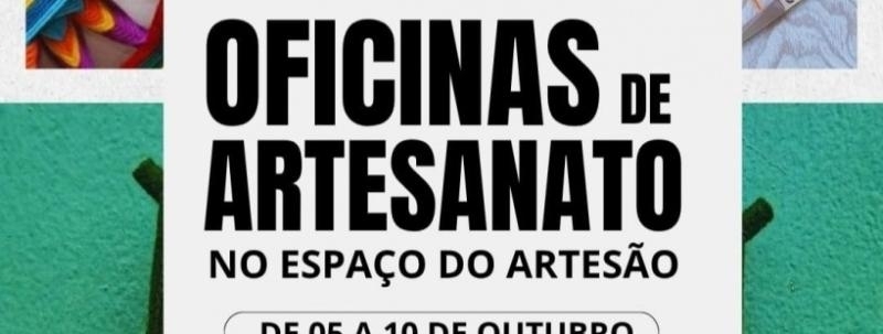 Espaço do Artesão- Oficina de Pintura em Tecido