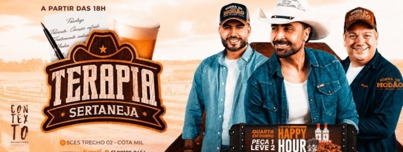 Surra de Modão + Cardápio em Dobro | 07.10 | Varanda do Contexto