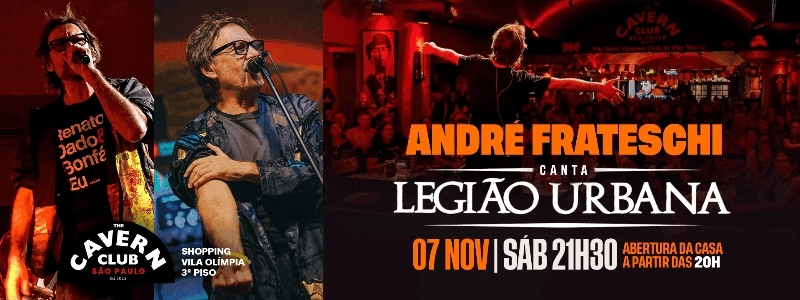 Evento: André Frateschi | São Paulo | 07/11/2026