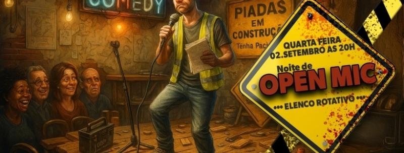 OPEN MIC no Ribeirão Comedy