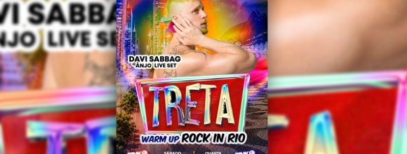 Evento: Pink Flamingo Treta Festa com Davi Sabbag (Dj Anjo Live Set)| Quarta 02 de Setembro | 21h