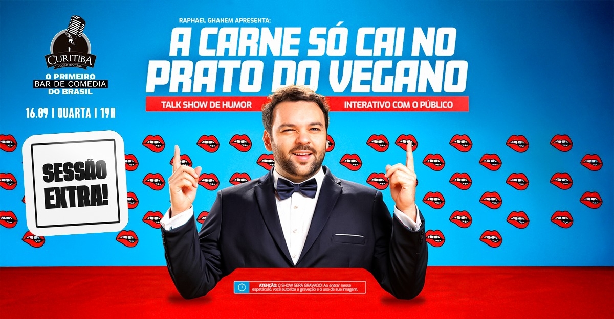 19:00 - Raphael Ghanem - A Carne Só Cai No Prato Do Vegano