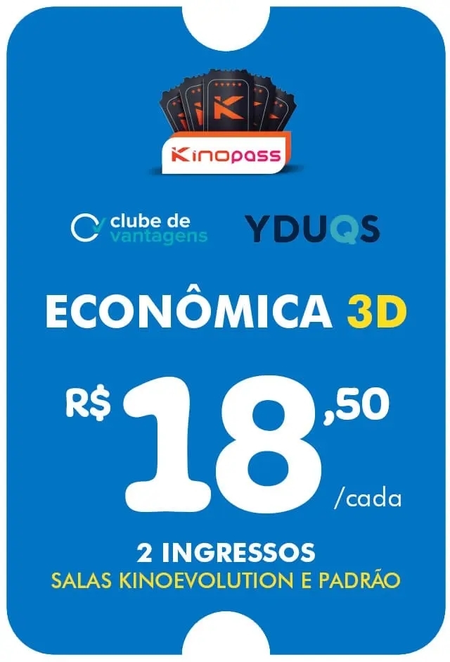 Filme: Clube de Vantagem - Classe Econômica 3D - 31/12/2026