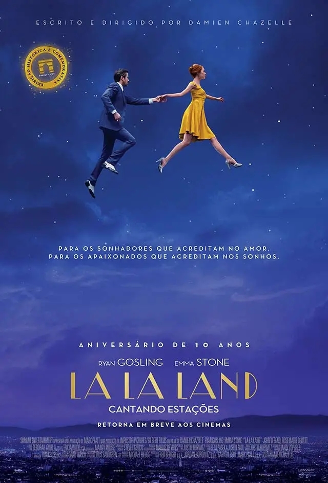 Filme: La La Land - Cantando Estações (Relançamento)
