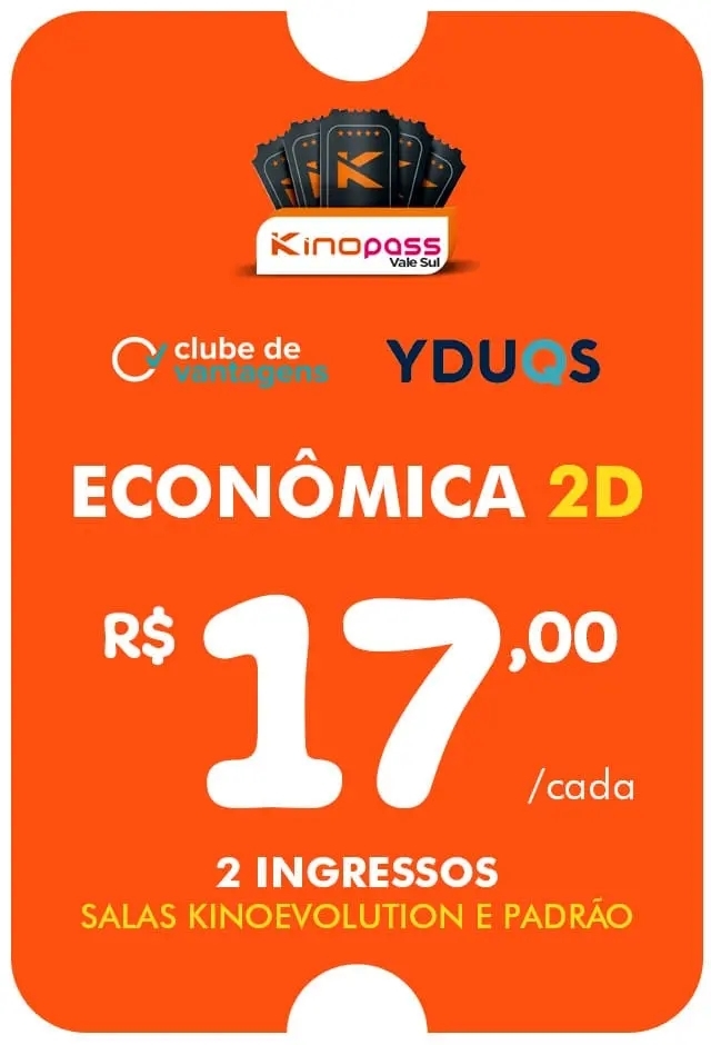 Filme: Vale Sul - Clube de Vantagem - Classe Econômica - 31/12/2026