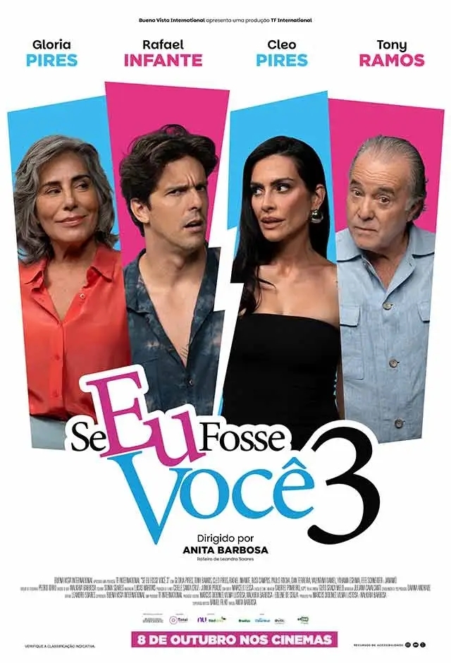 Filme: Se Eu Fosse Você 3 - Festival Do Rio 2026
