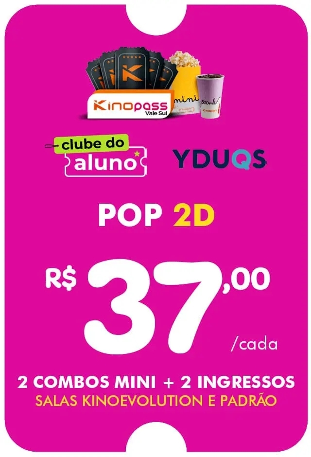 Filme: Vale Sul - Clube do Aluno - POP - 31/12/2026