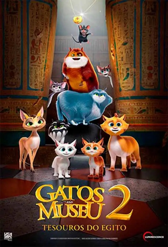 Gatos No Museu 2: Tesouros Do Egito