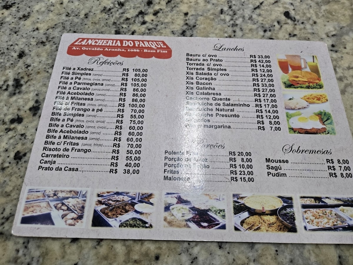 Restaurante: Lancheria do Parque