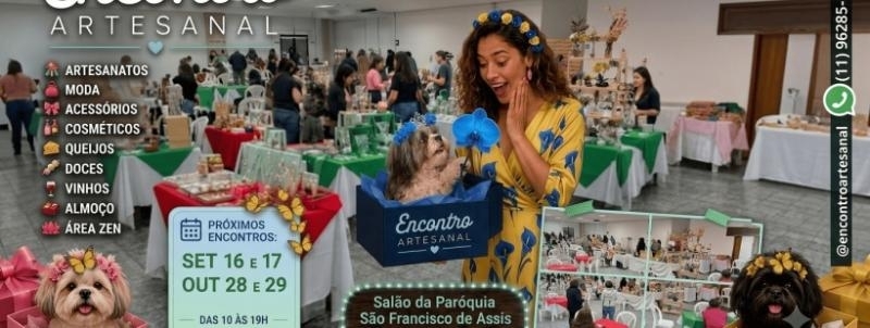 Encontro Artesanal, 16 e 17 de Setembro