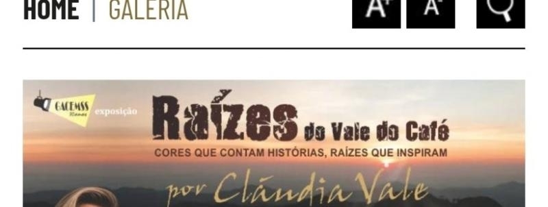 Evento: EXPOSIÇÃO RAÍZES DO VALE DO CAFÉ