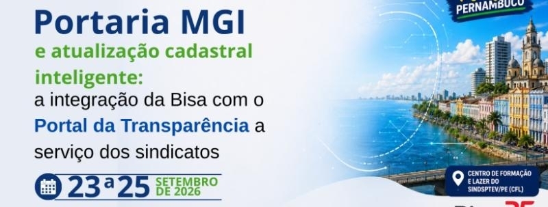 Evento: XV Conferência e Treinamento Bisa em Recife (PE)