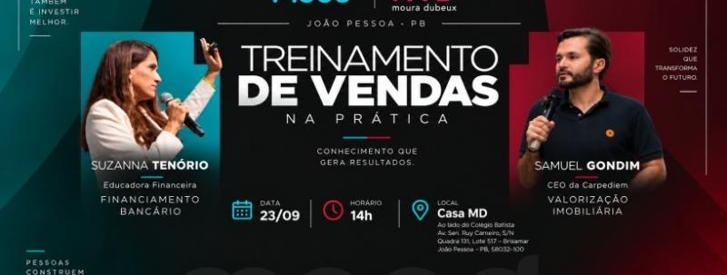 Evento: TREINAMENTO VENDAS NA PRÁTICA - MDNE