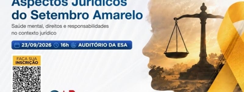 Evento: Aspectos Jurídicos do Setembro Amarelo