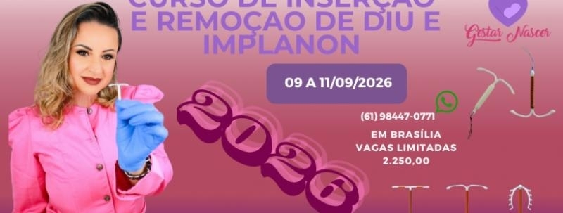 CAPACITAÇÃO E TREINAMENTO EM INSERÇÃO E RETIRADA DE DIU E IMPLANON