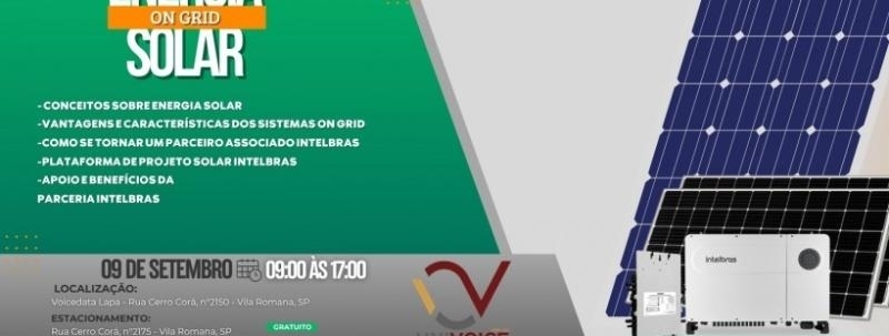 Evento: Curso Solar On Grid Intelbras