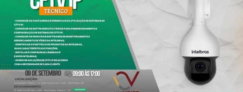 Curso CFTV IP (Intelbras)