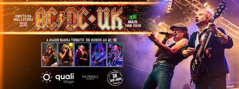 ACDC UK no Qualistage - RJ - 09/10/2026