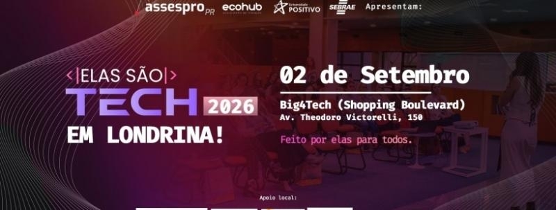 Evento: ElaSão Tech - Feito por ELAS para TODOS