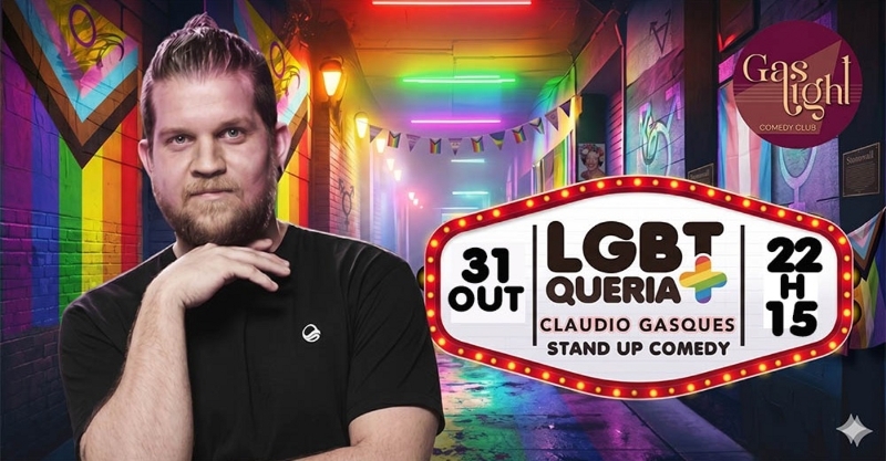 LGBTQUERIA+ COM CLAUDIO GASQUES