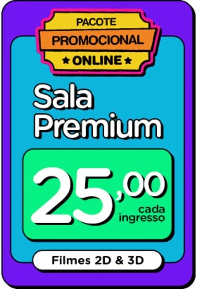 Movie: CineShow Sala Premium - 21/10/2026
