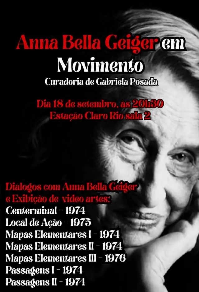Movie: Anna Bella Geiger Em Movimento