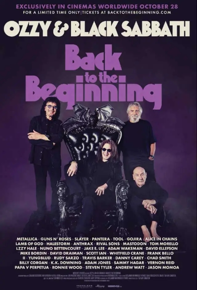 Movie: Ozzy & Black Sabbath - Back To The Beginning