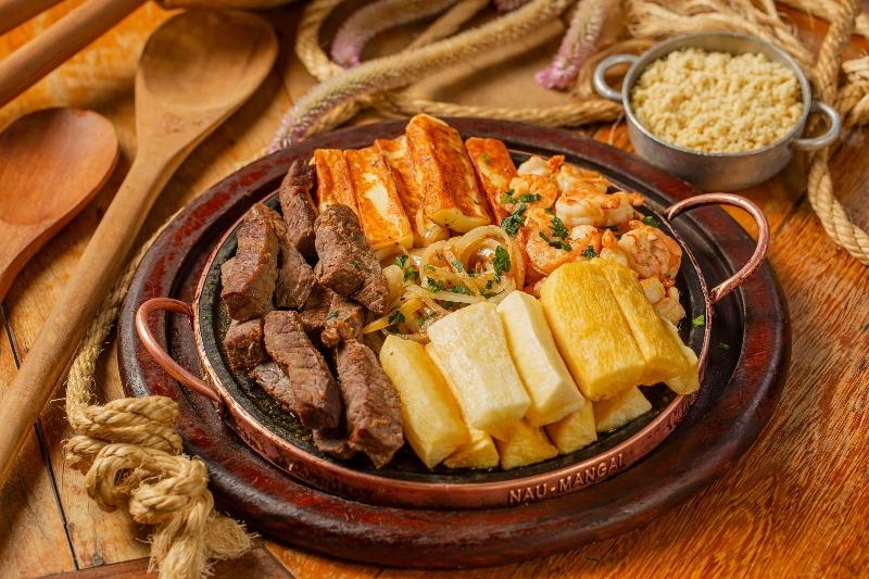 Restaurante: Mangai Shopping ID: Comida nordestina, buffet variado, pratos regionais e happy hour. — 2