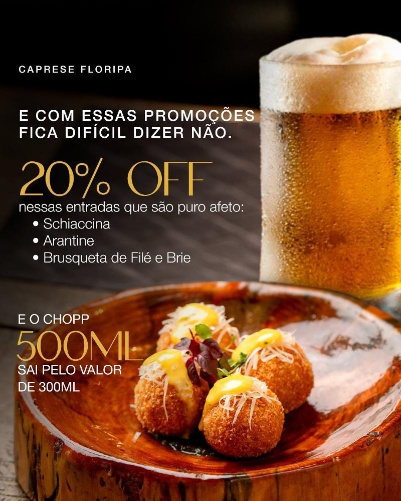 Restaurante: CAPRESE FLORIPA