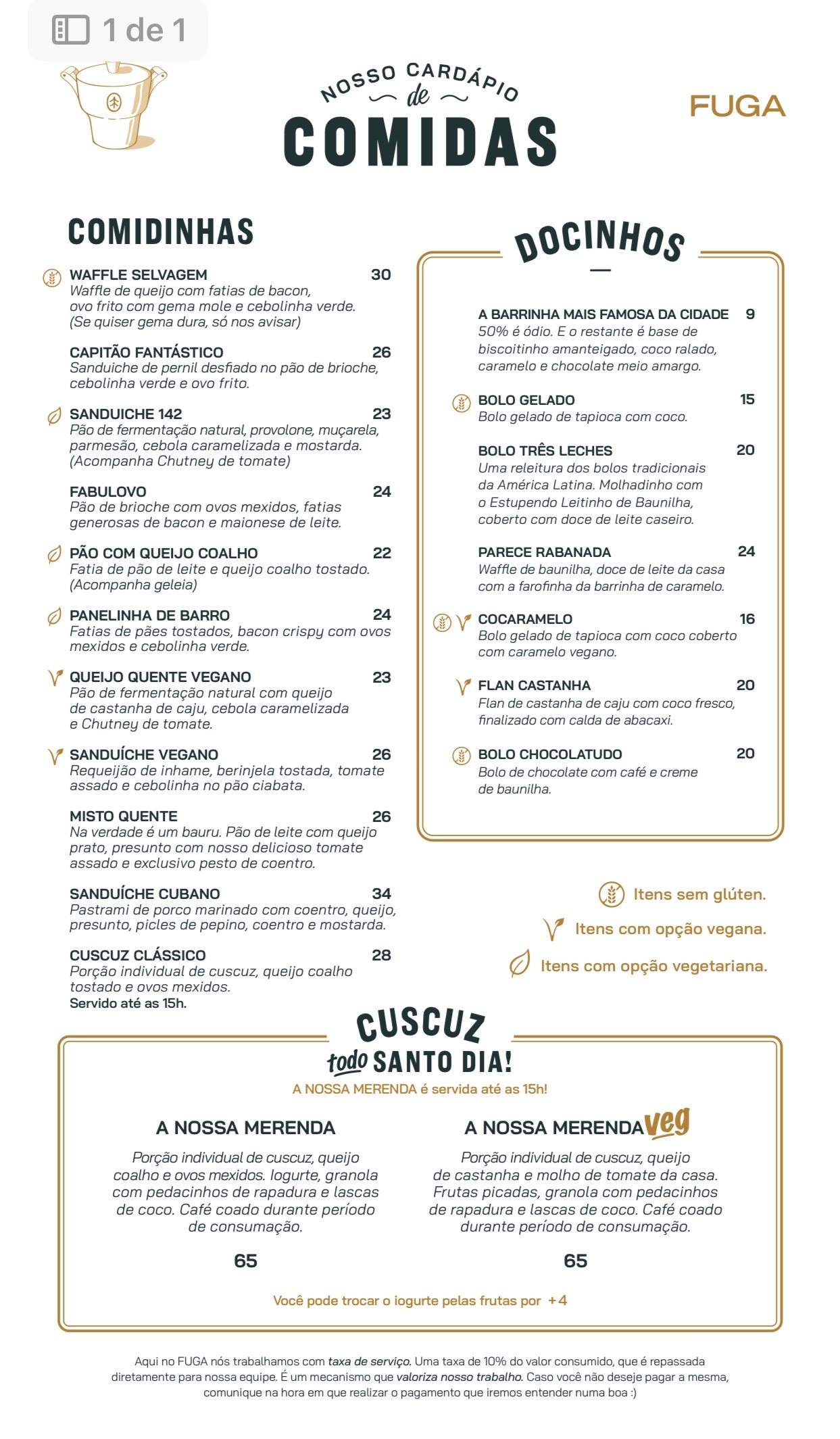 Restaurante: Fuga - Ocio e Café — 2